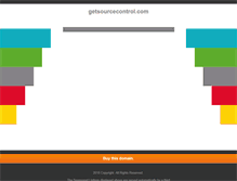 Tablet Screenshot of getsourcecontrol.com